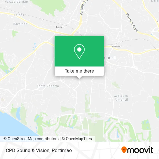 CPD Sound & Vision map
