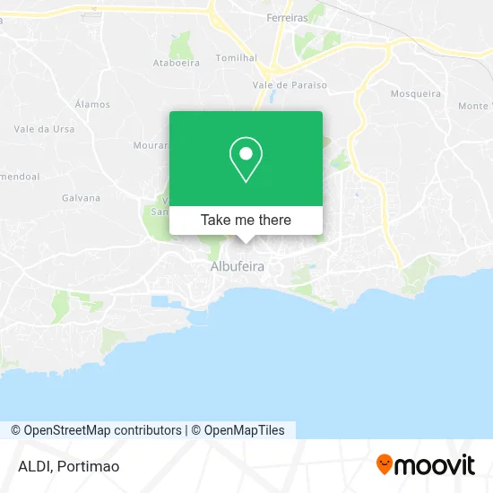 ALDI map