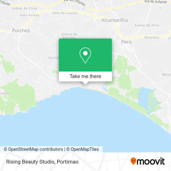Rising Beauty Studio map