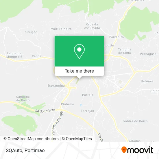 SQAuto map