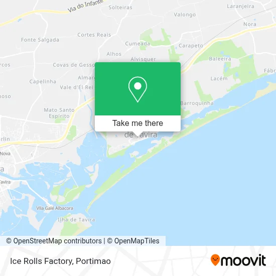 Ice Rolls Factory map