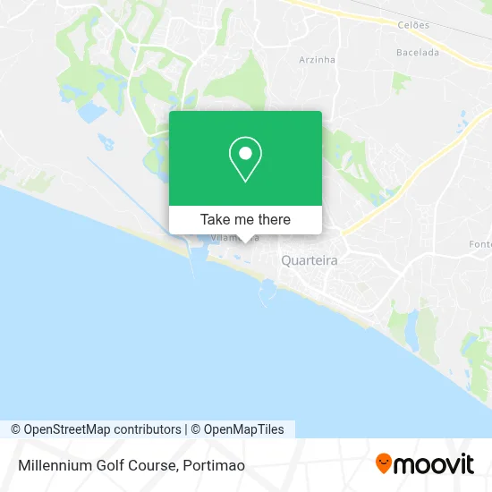 Millennium Golf Course map