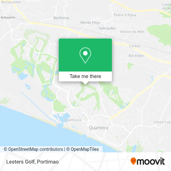Lesters Golf map