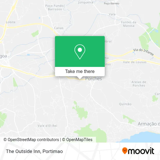 The Outside Inn map