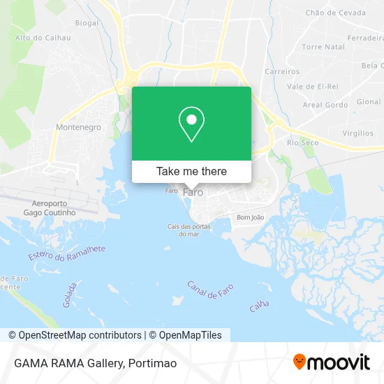 GAMA RAMA Gallery map