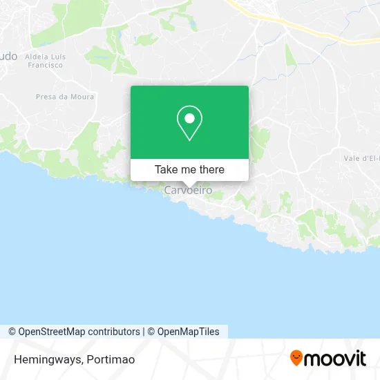 Hemingways map