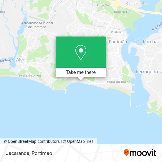 Jacaranda map