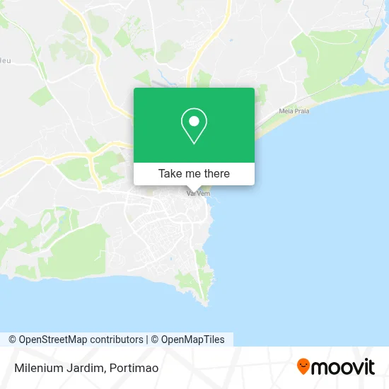 Milenium Jardim map
