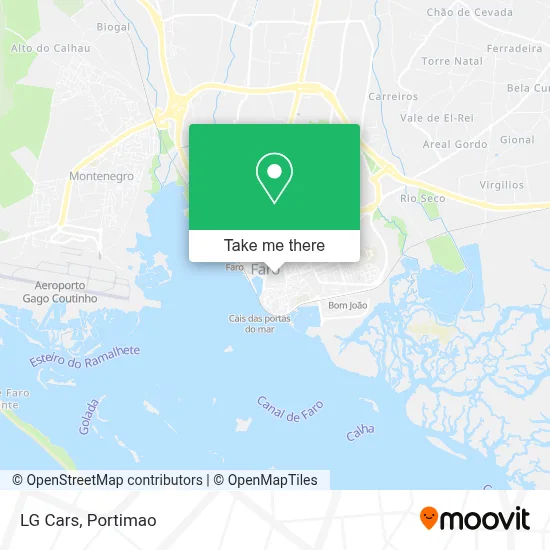 LG Cars map
