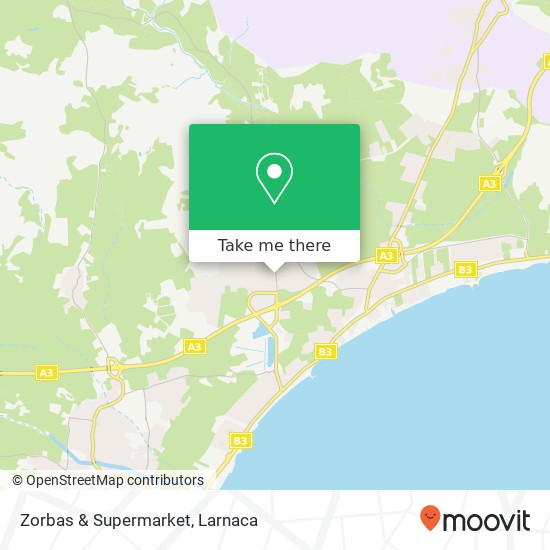 Zorbas & Supermarket χάρτης