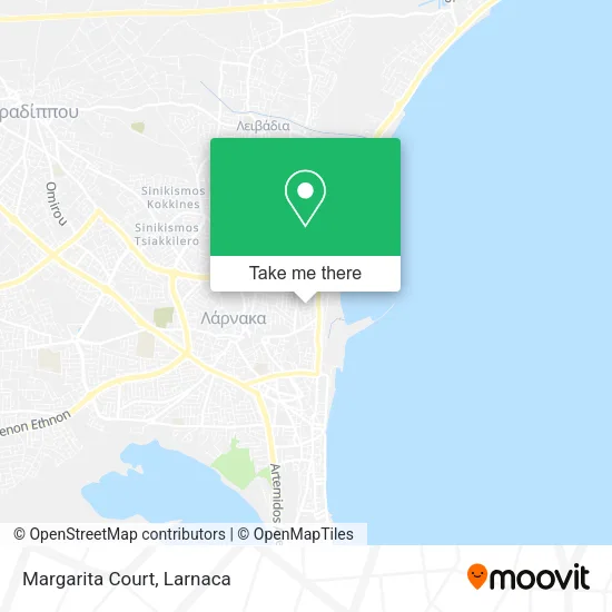 Margarita Court map