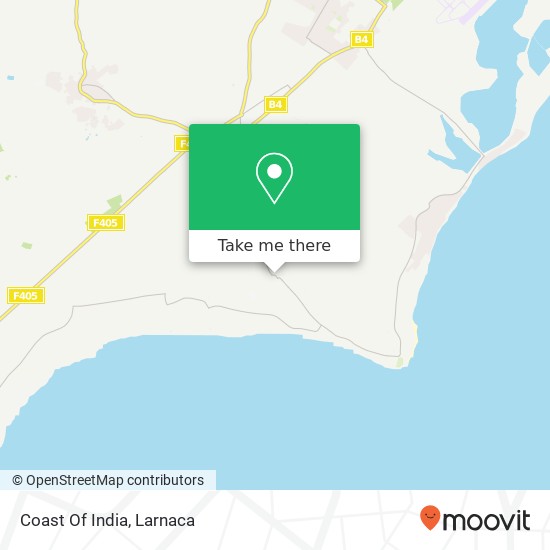 Coast Of India χάρτης