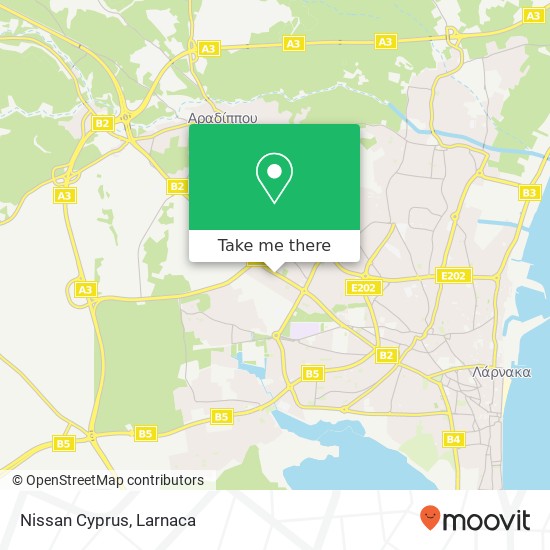 Nissan Cyprus map