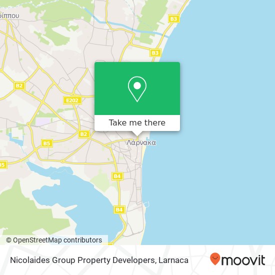 Nicolaides Group Property Developers map