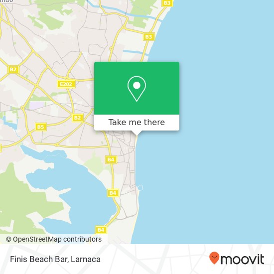 Finis Beach Bar map