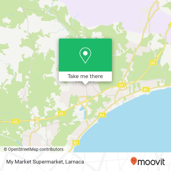 My Market Supermarket χάρτης