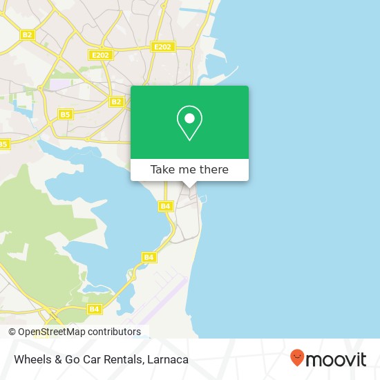 Wheels & Go Car Rentals map