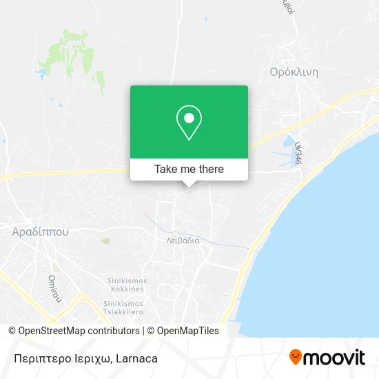 Περιπτερο Ιεριχω map