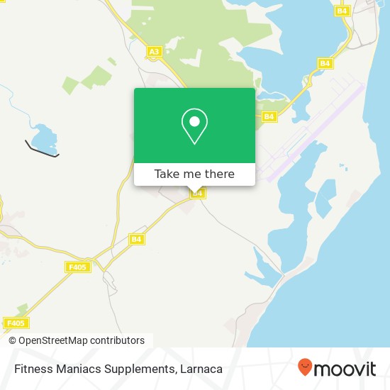 Fitness Maniacs Supplements map