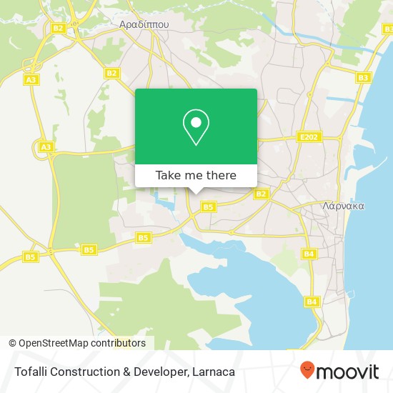 Tofalli Construction & Developer map