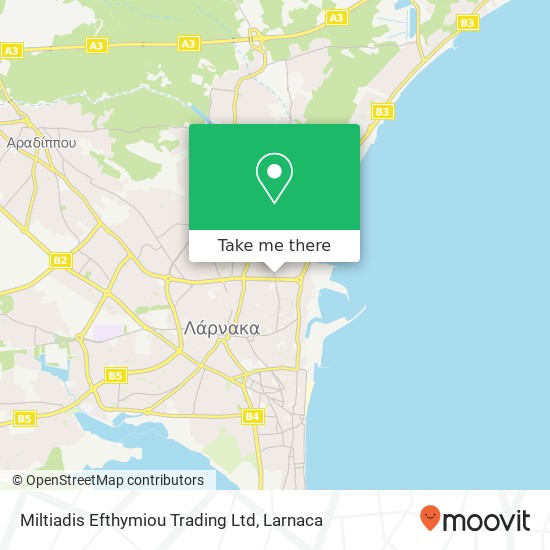 Miltiadis Efthymiou Trading Ltd map