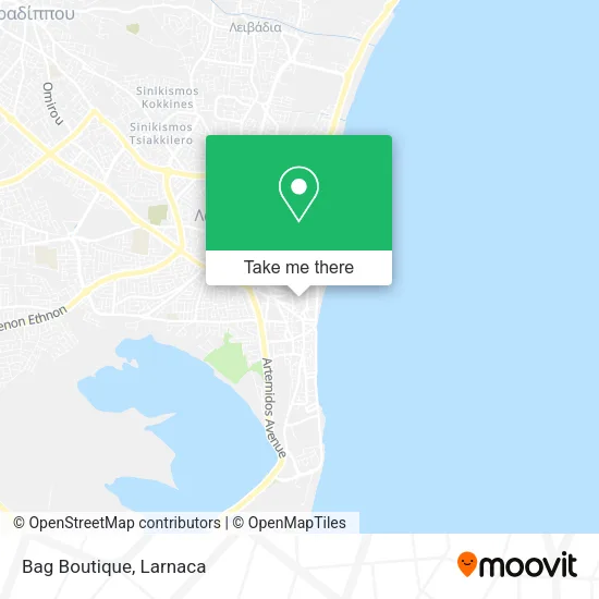 Bag Boutique map