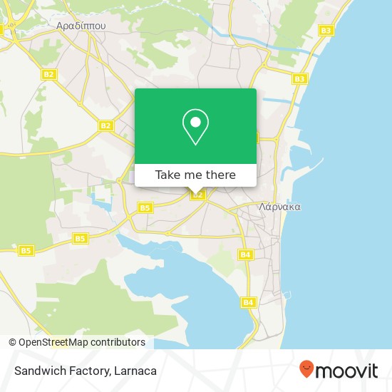 Sandwich Factory map