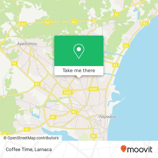 Coffee Time map