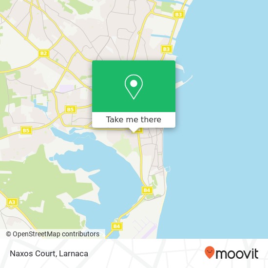 Naxos Court χάρτης