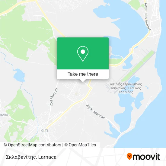 Σκλαβενίτης map