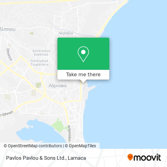 Pavlos Pavlou & Sons Ltd. map