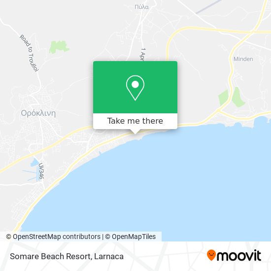 Somare Beach Resort χάρτης