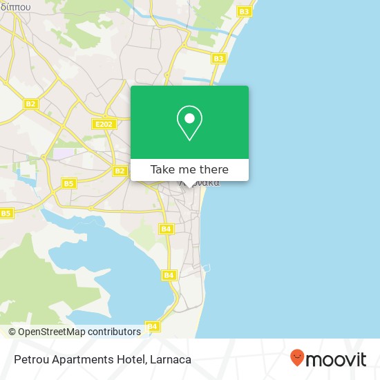 Petrou Apartments Hotel χάρτης