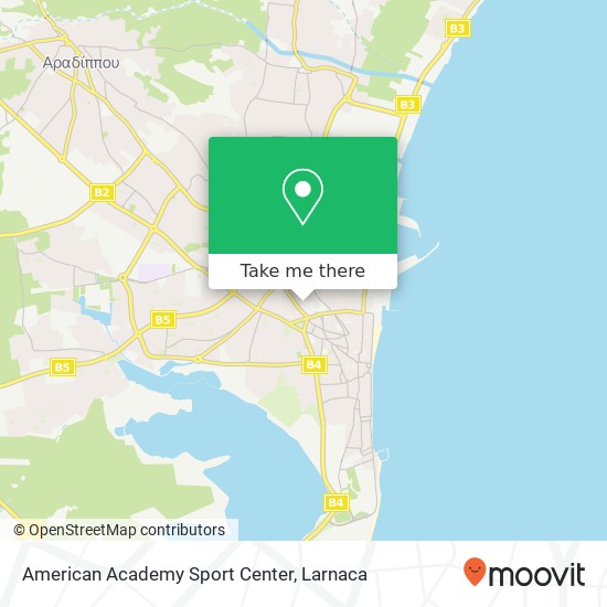 American Academy Sport Center map