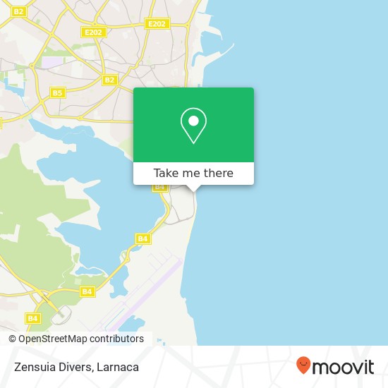 Zensuia Divers map