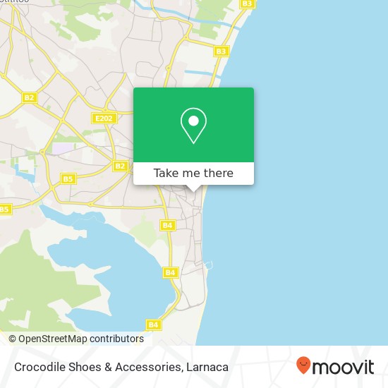 Crocodile Shoes & Accessories map