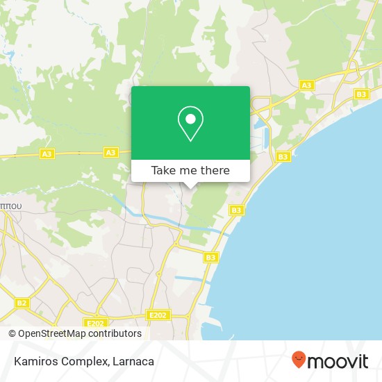 Kamiros Complex map
