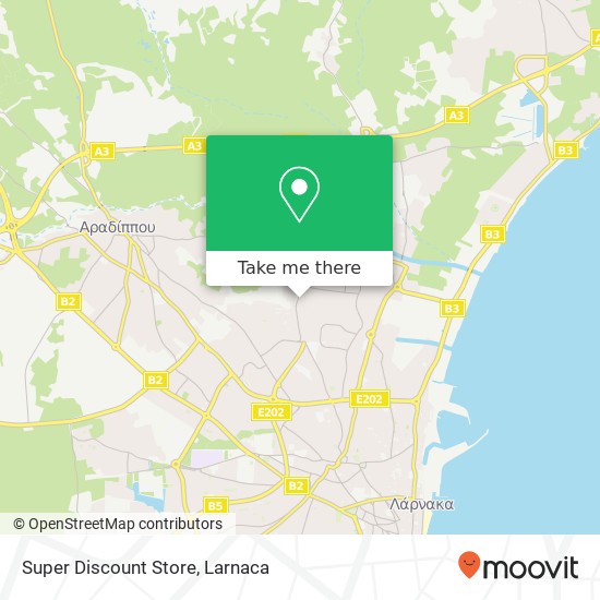 Super Discount Store map