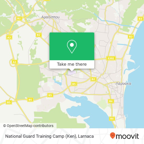 National Guard Training Camp (Ken) χάρτης