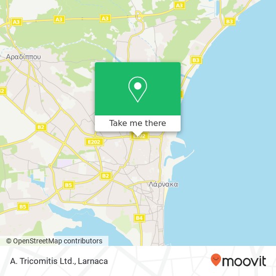 A. Tricomitis Ltd. map