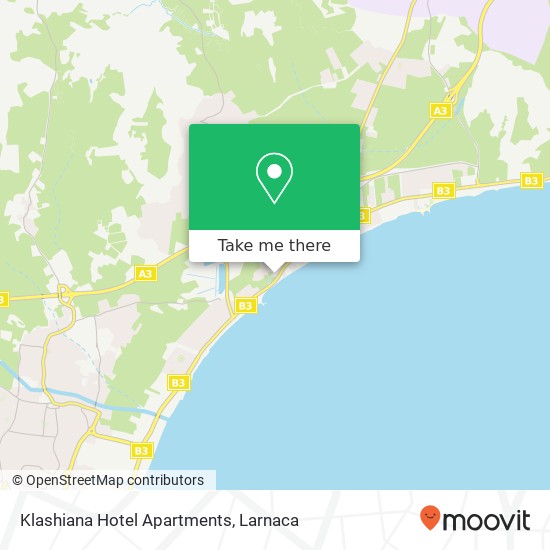 Klashiana Hotel Apartments map