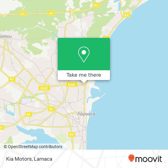 Kia Motors χάρτης