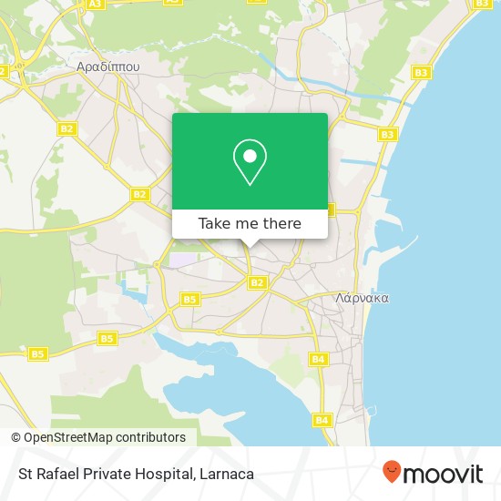 St Rafael Private Hospital map