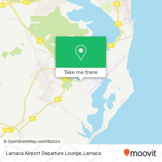 Larnaca Airport Departure Lounge map