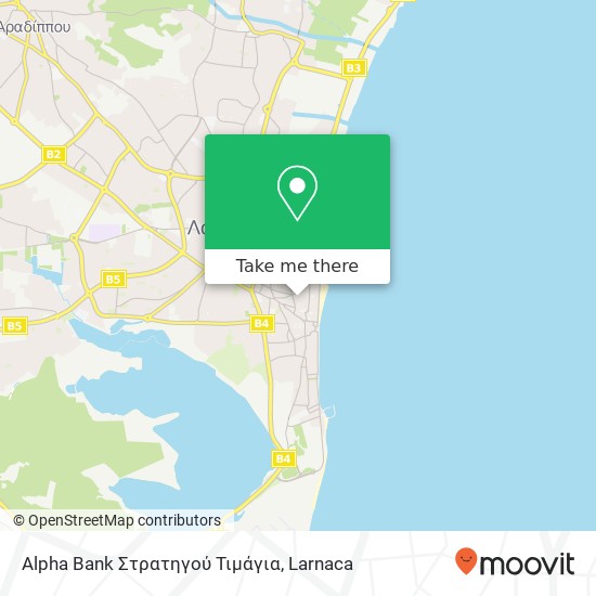 Alpha Bank Στρατηγού Τιμάγια map