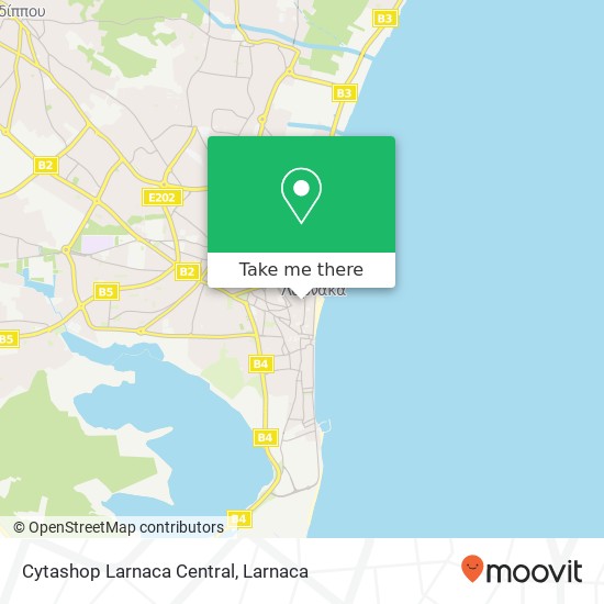 Cytashop Larnaca Central χάρτης