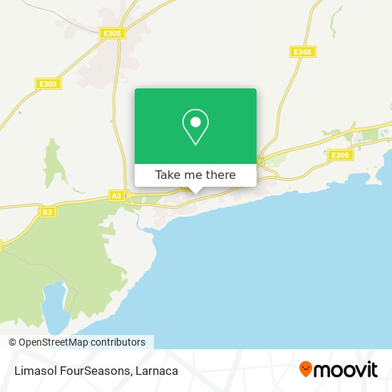 Limasol FourSeasons χάρτης