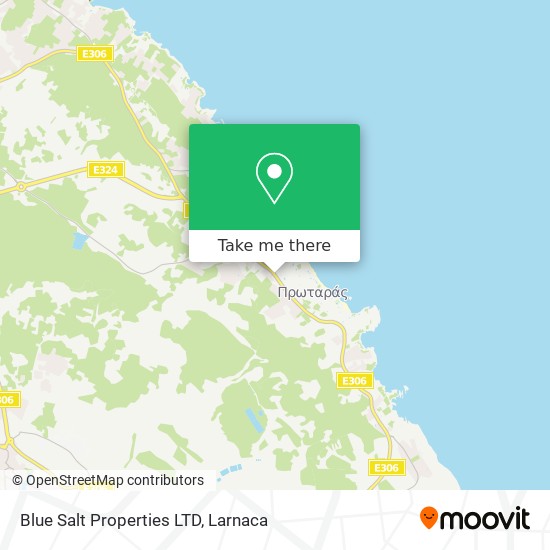 Blue Salt Properties LTD χάρτης