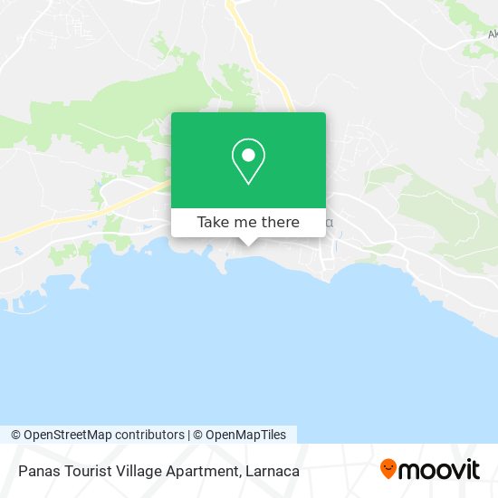 Panas Tourist Village Apartment χάρτης