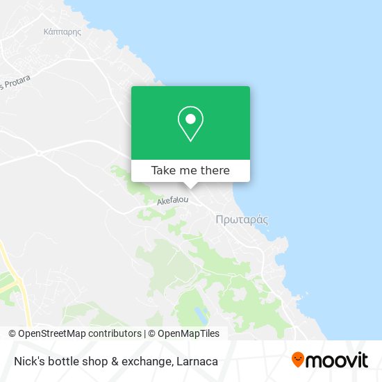 Nick's bottle shop & exchange χάρτης